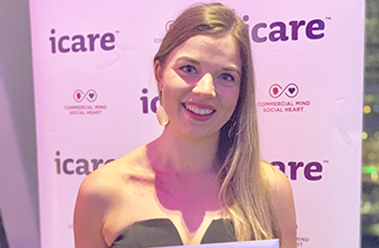 Rachel Biddiscombe wins Young Professional of the Year Award